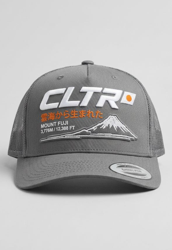 CLTR FUJI TRUCKER CAP GREY/ GREY