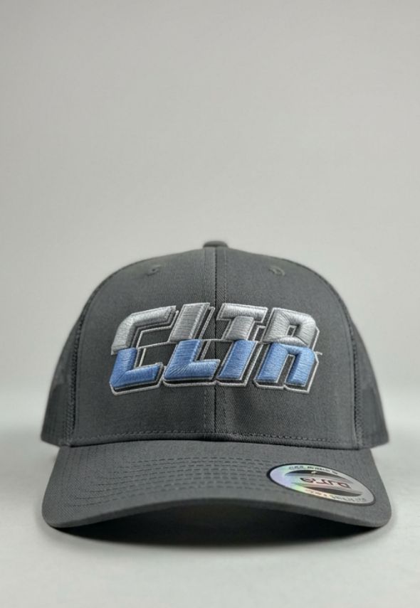 CLTR THROWBACK TRUCKER CAP GREY/ GREY