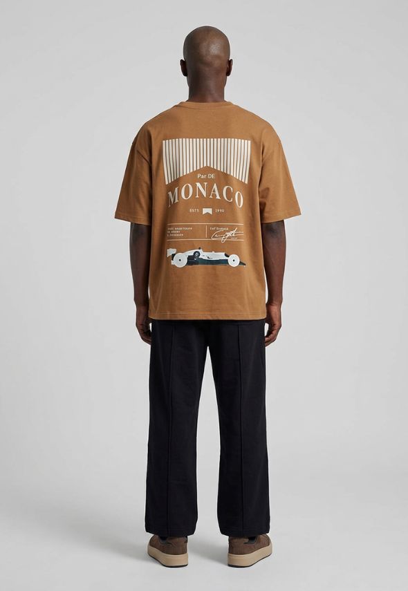 PAS DE MONACO MOCHA BEIGE T-SHIRT