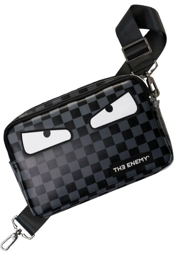 THE ENEMY CHECKERED EYES CROSSBODY