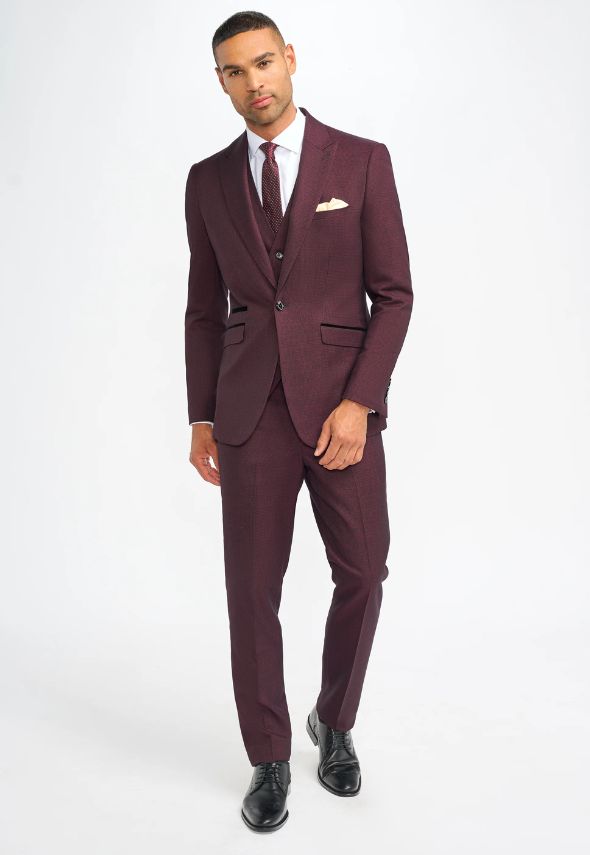 Cavani Caridi Wine Trouser