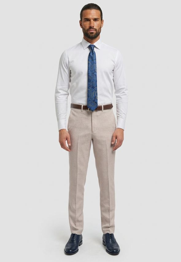 Cavani Caridi Beige Trouser