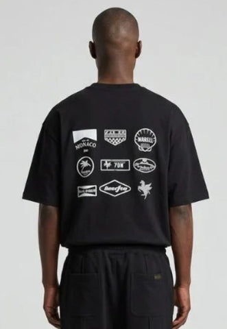 PAS DE MONACO RYDEIR BLACK T-SHIRT