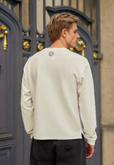 Belier White L/S Waffle T-Shirt