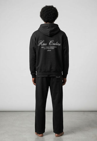 HAUS COUTURE 3 PIECE SIGNATURE TRACKSUIT BLACK