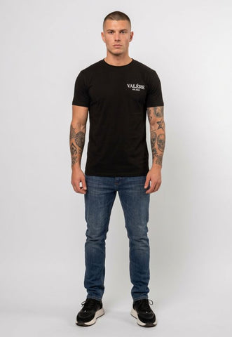 VALERE MILANO GRECO T-SHIRT BLACK
