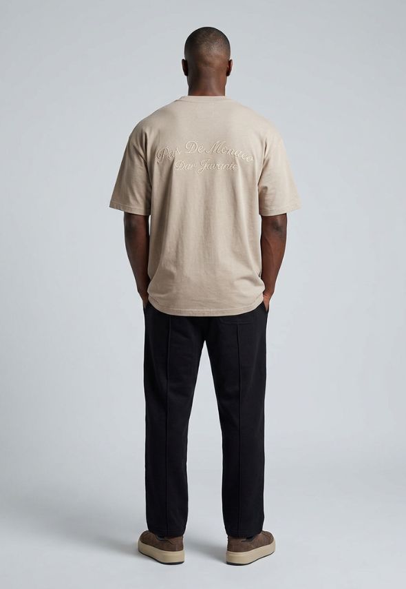 PAS DE MONACO ROYS TAUPE T-SHIRT