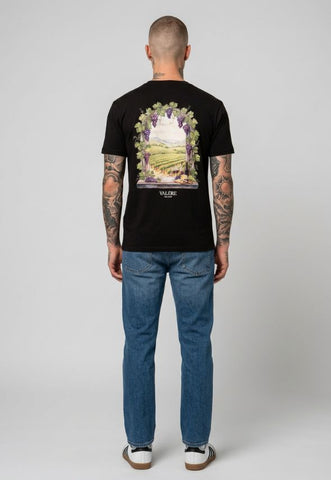 VALERE MILANO GRECO T-SHIRT BLACK