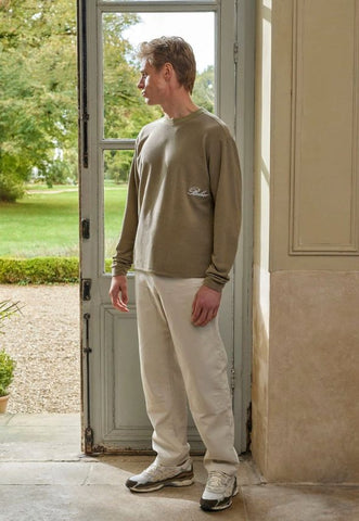 Belier Sage L/S Waffle T-Shirt