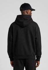 CHRISTIAN ROSE CR HOODIE ZIP-UP BLACK