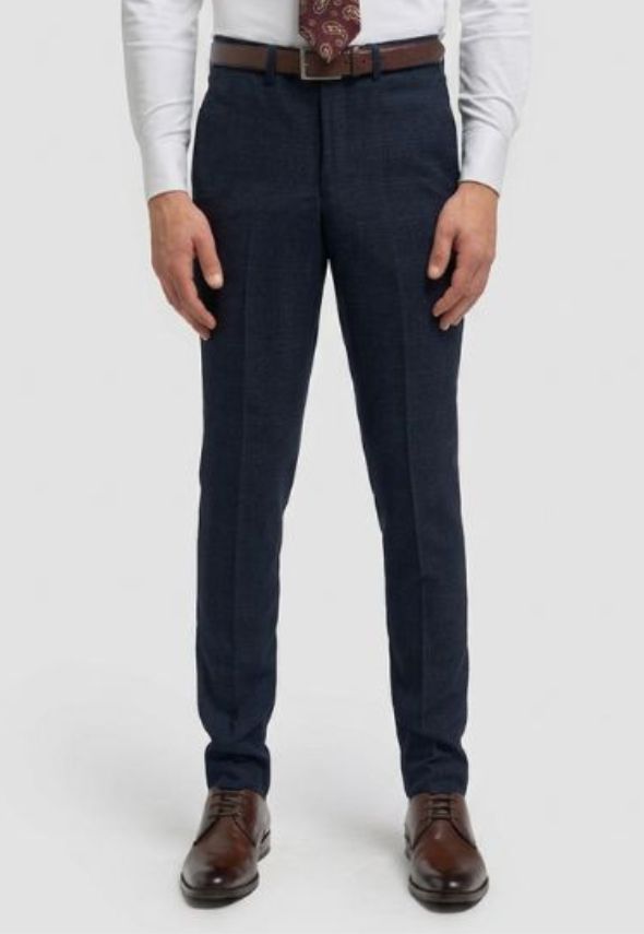 Cavani Caridi Navy Trouser