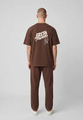 FRESH FLAVOURS T-SHIRT BROWN