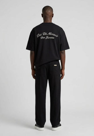 PAS DE MONACO ROYS BLACK T-SHIRT