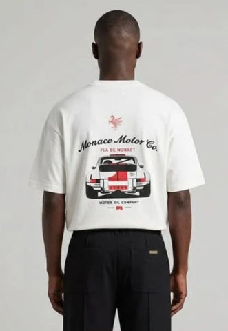 PAS DE MONACO ATELIER OFF WHITE T-SHIRT