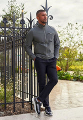 Belier Slate Grey Traveller Track Jacket