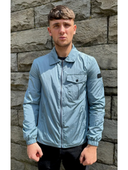 Terrace Cult Zingaro Overshirt Silver Blue