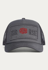 CHRISTIAN ROSE  ICONIC II GREY/ RED