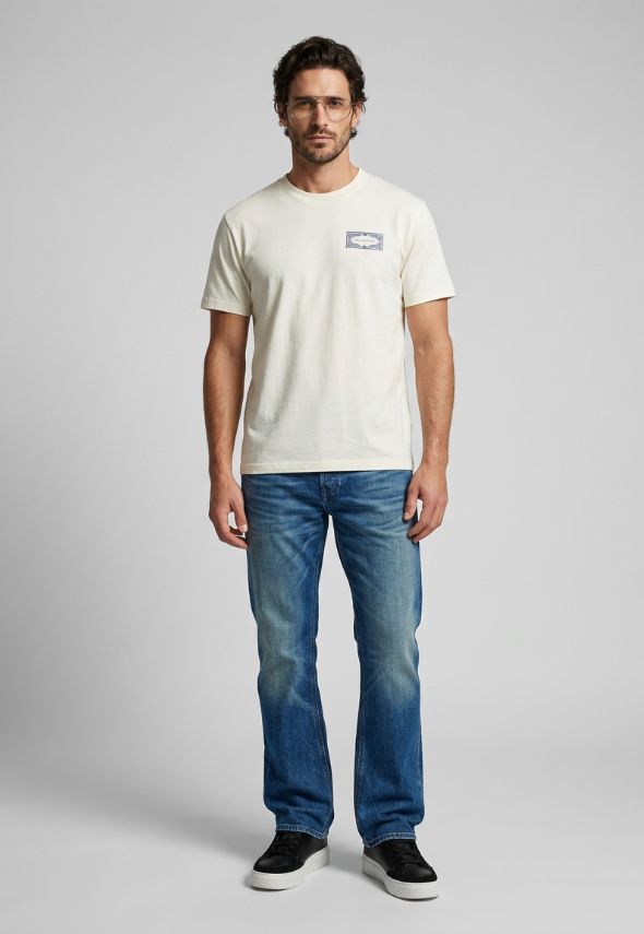 MARCO ALEXANDER COTE D AUZR T-SHIRT ECRU