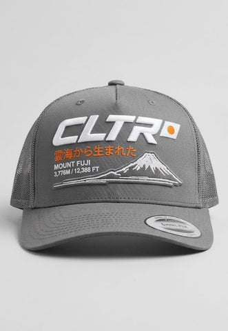 CLTR FUJI TRUCKER CAP GREY/ GREY