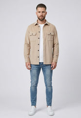 CAPO CORD OVERSHIRT BEIGE