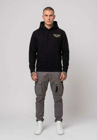 VALERE MILANO MARMORA HOODIE BLACK