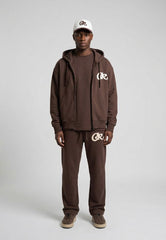 CHRISTIAN ROSE CR BROWN JOGGERS