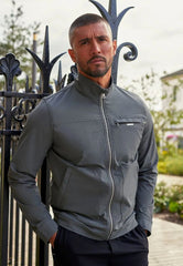 Belier Slate Grey Traveller Track Jacket