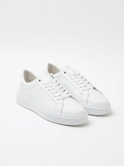 Belier Premium Leather Cupsole White/White