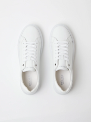 Belier Premium Leather Cupsole White/White