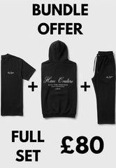 HAUS COUTURE 3 PIECE SIGNATURE TRACKSUIT BLACK