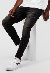Alessandro Zavetti Apollo 003 Slim Jean Black