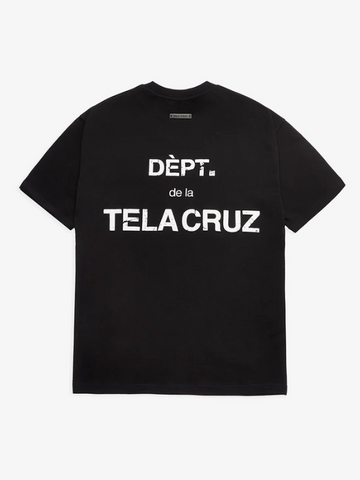 TELA CRUZ BLACK DEPT DE LA TELA T SHIRT
