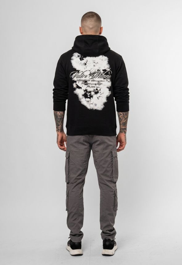VALERE MILANO MARMORA HOODIE BLACK