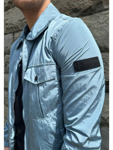 Terrace Cult Zingaro Overshirt Silver Blue
