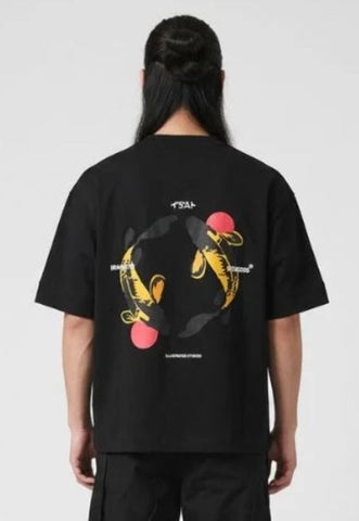 IRASUTO STUDIO KOI TEE BLACK
