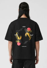 IRASUTO STUDIO KOI TEE BLACK