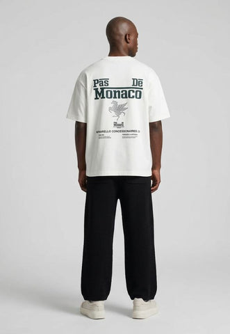 PAS DE MONACO CAVALIER T-SHIRT OFF-WHITE