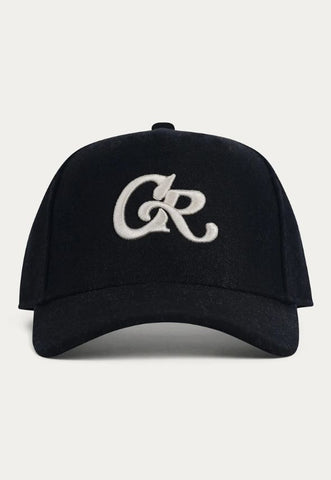 CHRISTIAN ROSE CAP WOOL BLACK
