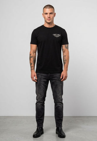 VALERE MILANO MARMORA T-SHIRT BLACK