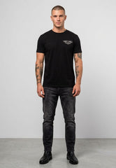 VALERE MILANO MARMORA T-SHIRT BLACK
