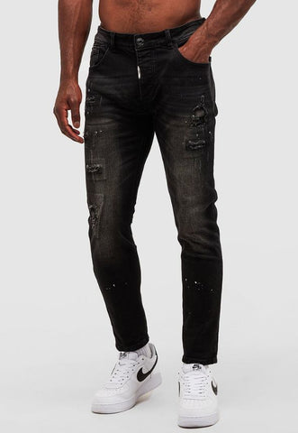 Alessandro Zavetti Apollo 003 Slim Jean Black