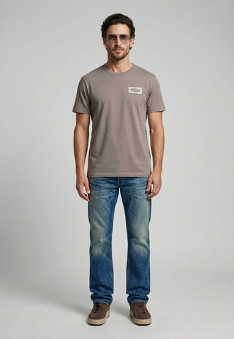 MARCO ALEXANDER COTE D AUZR T-SHIRT BROWN