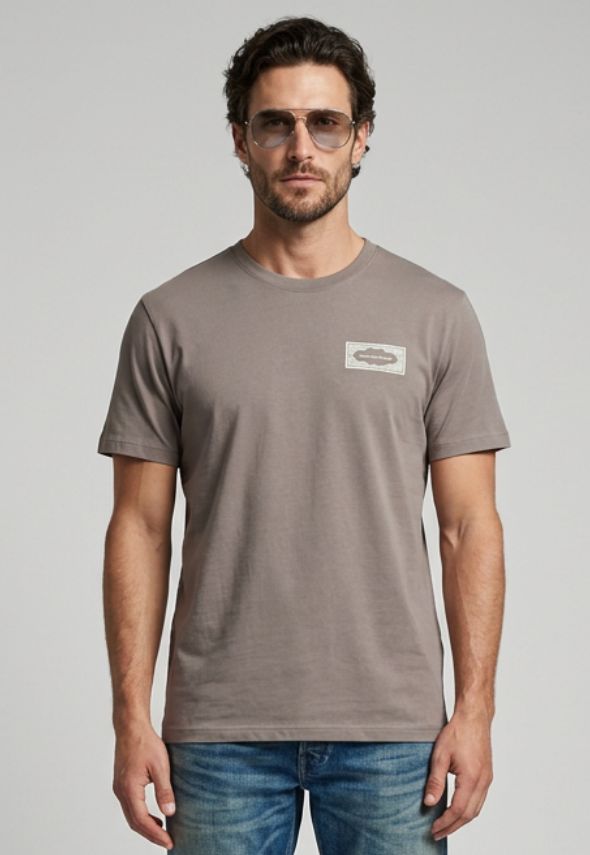 MARCO ALEXANDER COTE D AUZR T-SHIRT BROWN