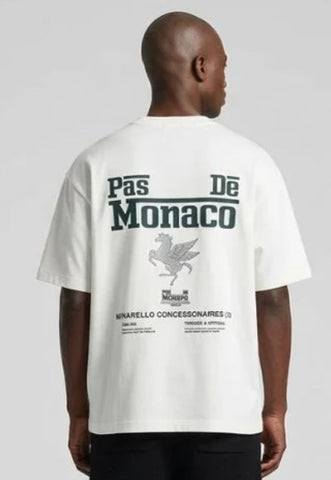 PAS DE MONACO CAVALIER T-SHIRT OFF-WHITE