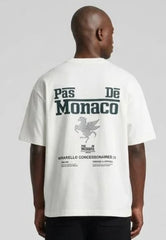 PAS DE MONACO CAVALIER T-SHIRT OFF-WHITE