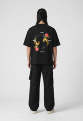 IRASUTO STUDIO KOI TEE BLACK
