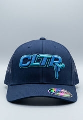 CLTR DRIP TRUCKER CAP NAVY/ BLUE