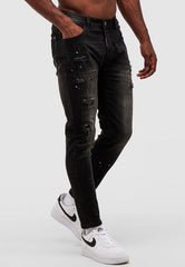 Alessandro Zavetti Apollo 003 Slim Jean Black