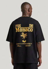 PAS DE MONACO CAVALIER T-SHIRT BLACK