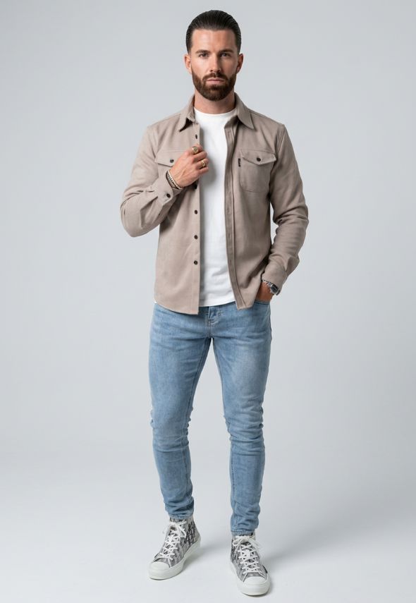 CAPO OVERSHIRT BEIGE